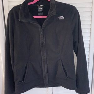 COZY BLACK NORTH FACE JACKET // WOMENS MEDIUM